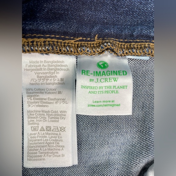 J. Crew Blue Slim Jeans with Classic Fit Size 32 X 34 - Picture 5 of 8